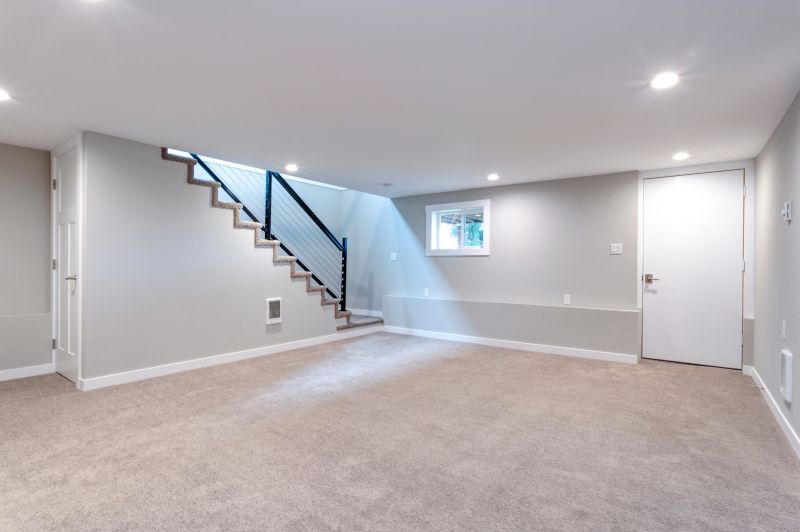 Basement with Carpet