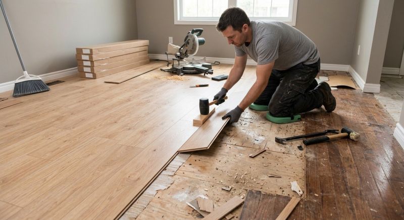 Laminate Tile Installation in Fredericksburg, VA